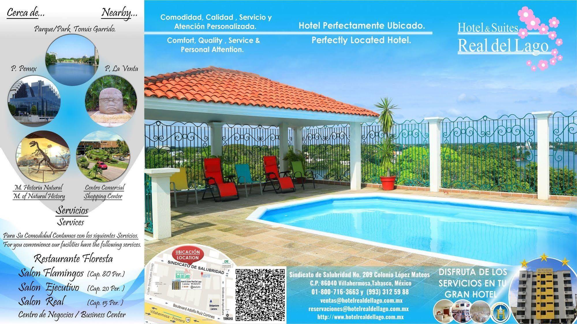 Hotel & Suites Real Del Lago Villahermosa Exteriör bild
